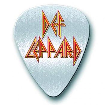 Def Leppard Plectrum met Logo One Size