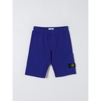 Pantalon de Jeans Stone Island Junior Bleu Royal 8