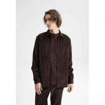 NIMIT Camicia Marrone Scuro Elegante