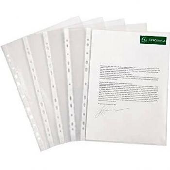 Pochettes A4 perforées Exacompta