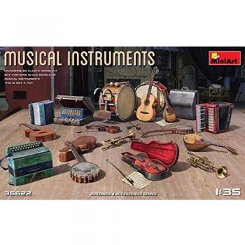 Miniart 1/35 Miniature Musical Gear Pack