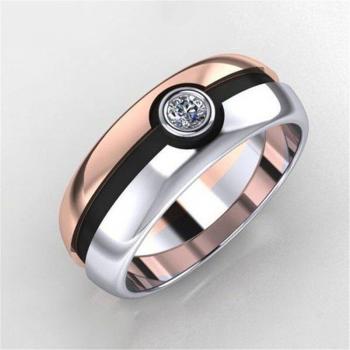 Anillo de Boda Estilo Retro
