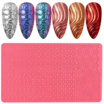 3D Nail Art Silicone Printing Template