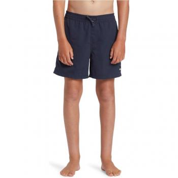 Boardshorts QUIKSILVER EVERYDAY SOLID VOLLEY YTH 14, Kinder, Gr. 14 (158/164), N-Gr, blau (schwarz navy)