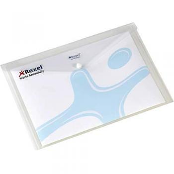 Porte-documents A4 translucide Rexel blanc