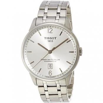 Stilvoller Begleiter – TISSOT Powermatic 80 Herrenarmbanduhr, edelstahlgehäuset