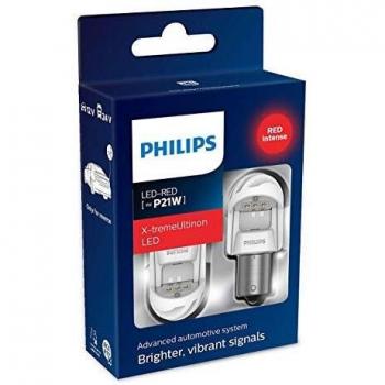 Philips X-tremeUltinon LED BA15s/P21W Rood Set 11498XURX2 Korting 2e Kans