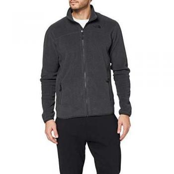 The North Face Herren Fleecejacke M 100 Glacier, grau-tnfdarkgreyhthr, Größe L