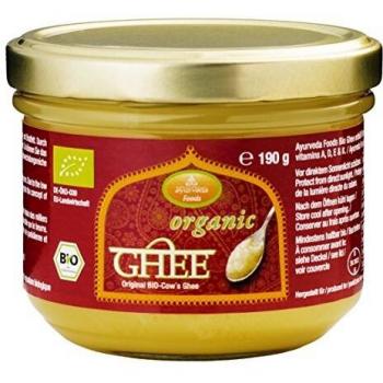 Ayurveda Öliges Bio-Ghee 190 g – Vitamine A, D, E, K