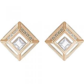 Pendientes Hillock Swarovski 5351077 Rosa Oro