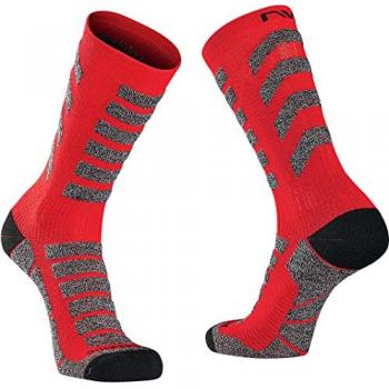 Calze Northwave Husky Ceramic High rosso grigio nero