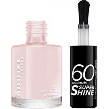 Rimmel London 60 Seconds Super Shine nail polish #203-lose your lingerie