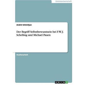 Der Begriff Selbstbewusstsein bei F. W. J.  Schelling und Michael Pauen