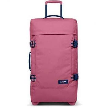 Eastpak Tranverz M Valise, 67 cm, 78 L, Rose (Noir)