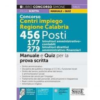 Concorso regione Calabria. Centri per l'impiego 456 posti 177 ist...