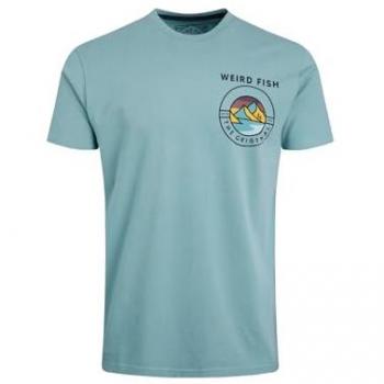 Mineral Blue Weird Fish T-Shirt – Andes Design, 3XL