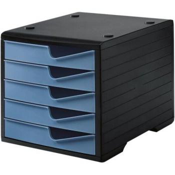 Cassettiera Blu Taupe Styroswingbox C4