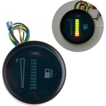 Universelles Kraftstoff‑Messgerät 52 mm – 8 LEDs, 12 V, für Auto & Motorrad geeignet