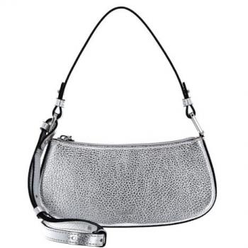 Coccinelle Ledertasche Merveille Silber