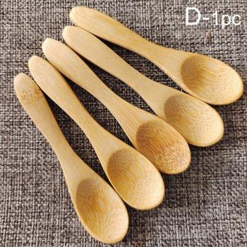 Mini Round Bamboo Spoon
