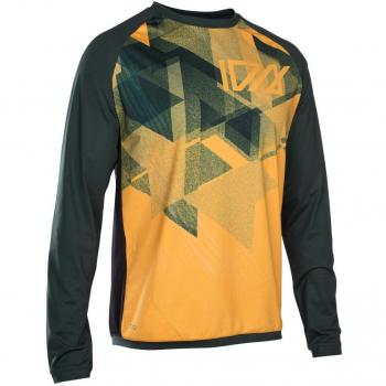 Camiseta de Ciclismo Largo Amarillo Ion Litio traze Amp 2019, Talla L