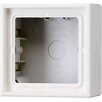 JUNG Aufputz-Gehäuse 1-fach LS990 alpinweiß (LS 581 A WW)