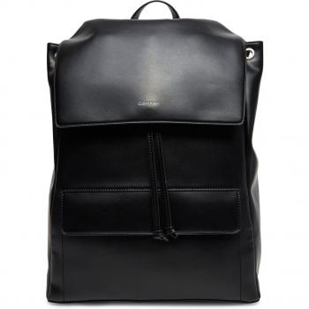 Rucksack CK Sleek Flap K50K512916 in Schwarz