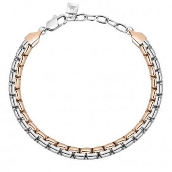 Bracciale in legno di acero e PVD oro rosa Morellato Motown SALS54
