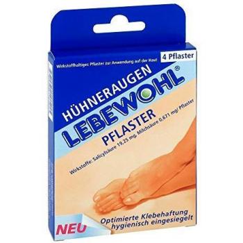 Lebewohl Hühneraugen Pflaster normal 4 Stück