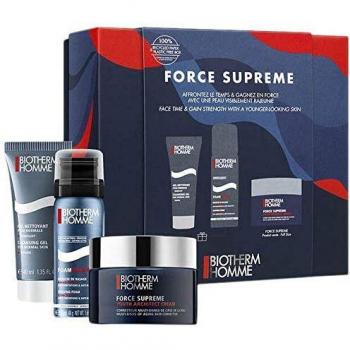 Biotherm Fuerza Suprema Arquitecto Juvenil 50 ml + Espuma de Afeitar 50 ml + Gel Limpiador 40 ml Estuche