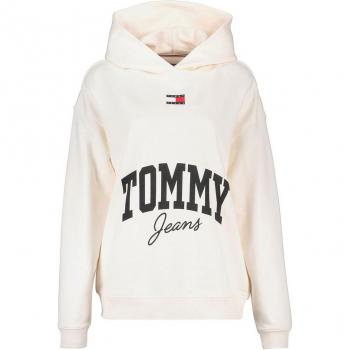 Camiseta de Punto Tommy Jeans Colección Varsity en Blanco XL