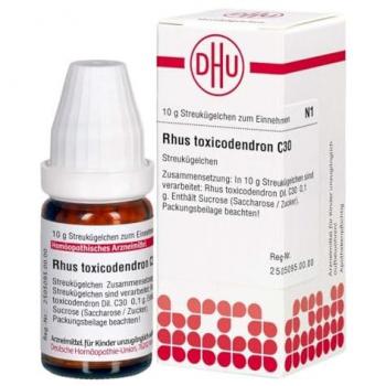 DHU Rhus Tox C30 Globuli 10 g