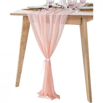 Cubre Mesa Gasa Nupcial 30x305 cm