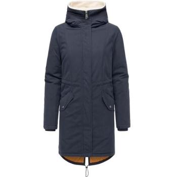 Ragwear Damen Mantel Coogle YOUMODO – Blau