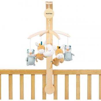 Mobile musical pour bébé Felix et Léo