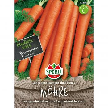 Carotte Sperli Lange rouge sans cœur 2