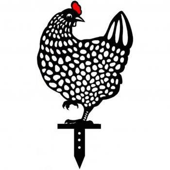 Rooster Garden Ornament