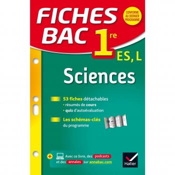 Fiches bac Sciences 1re ES, L: fiches de révision