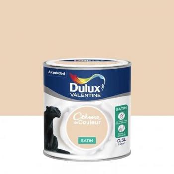 Crème de Couleur Satinée Dulux Valentine 0,5L