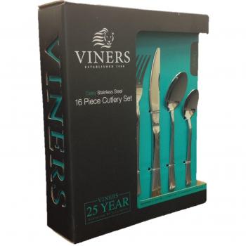 Viners Premium 16‑Piece Stainless Steel Dining Set