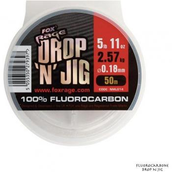 Roue de fluorocarbone Fox Rage Drop N Jig 50 m