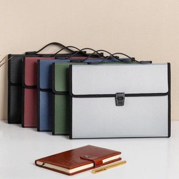 Trousse de classement portable 13 poches A4 grande capacité