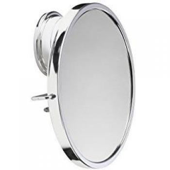 Croydex Mirror: Stick‑N‑Lock Plus, Anti‑Fog, Metal – Silver