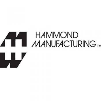 Hammond 1421T2 24 Pieds ronds adhésifs Noir