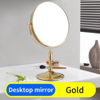 Round Stainless Steel Dressing Mirror