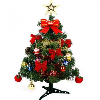 Decorador Mini Árbol Navideño con Kit de Luces LED y Detalles Festivos