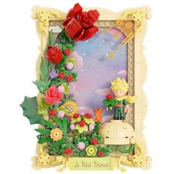 Construction en 3D: Le Petit Prince – Cadre Rose