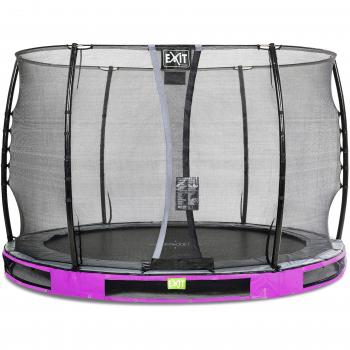 EXIT Trampoline 305 cm – Elegante Lila-Variante, Economy-Sicherheitsnetz
