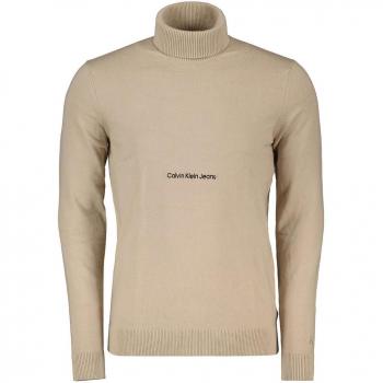 CK Jeans Pullover mit Rundhals für Herren, Modellnummer: J30J324325, Beige