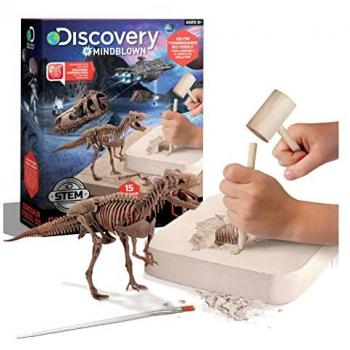 Discovery Mindblown Dinosaurier Skelett Excavation Kit 3D Puzzle T-Rex